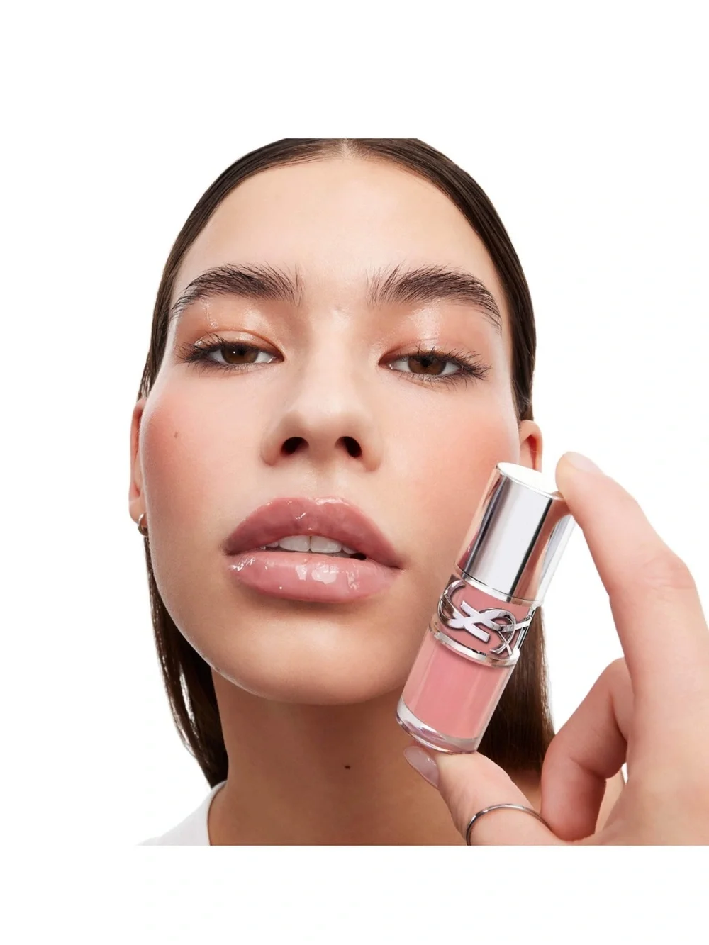 YSL Loveshine Plumping Lip Oil Gloss in 02 Lucky Moonstone